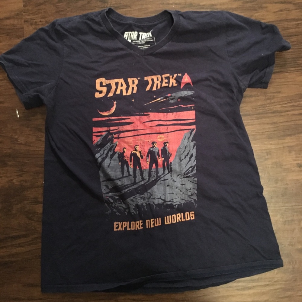 Navy Star Trek Shirt